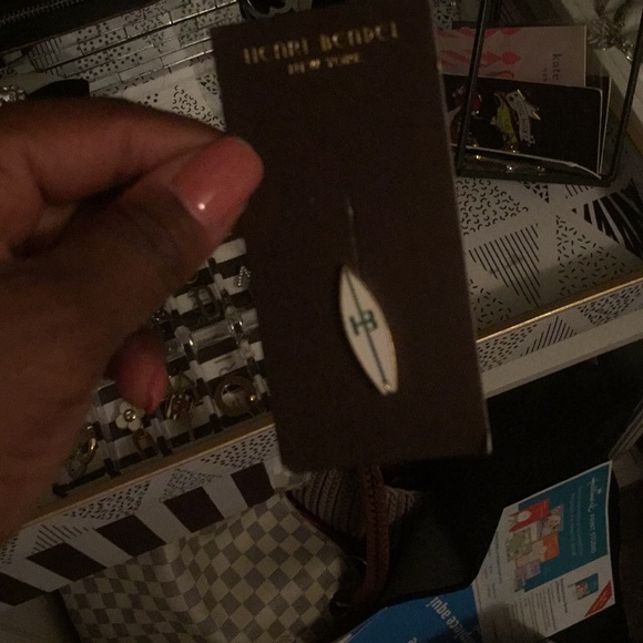 Henri Bendel surf board pin